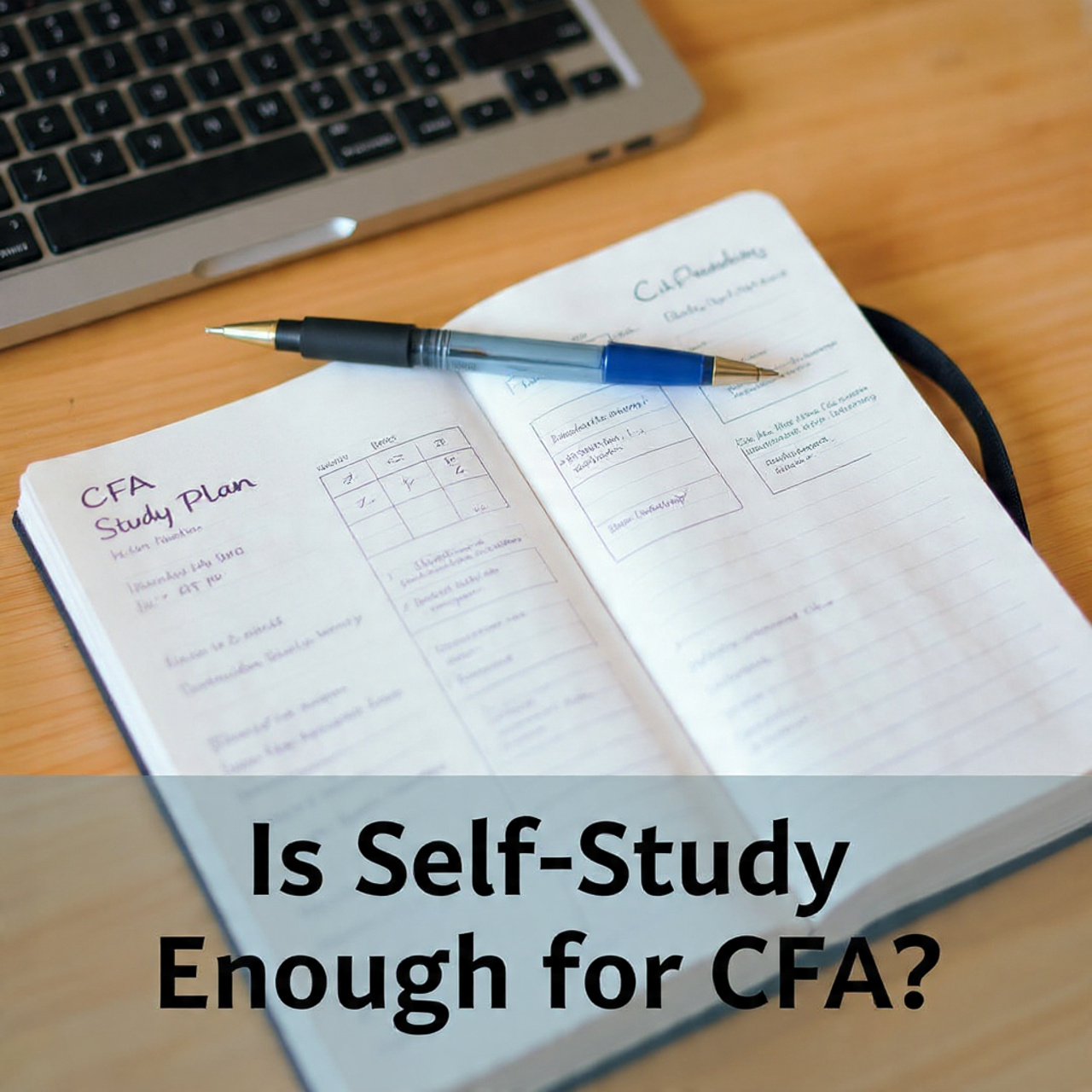 Self-Study for CFA