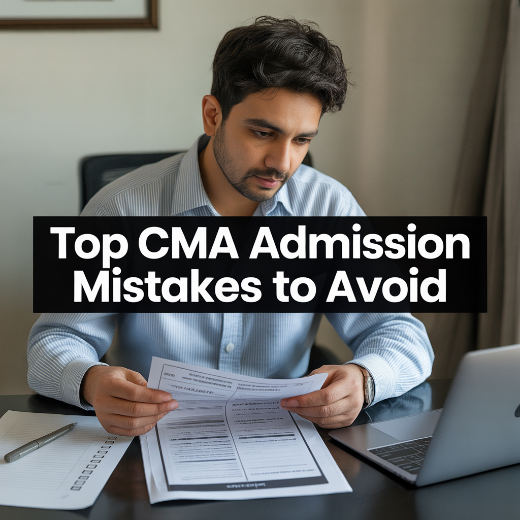 CMA Admission Mistakes