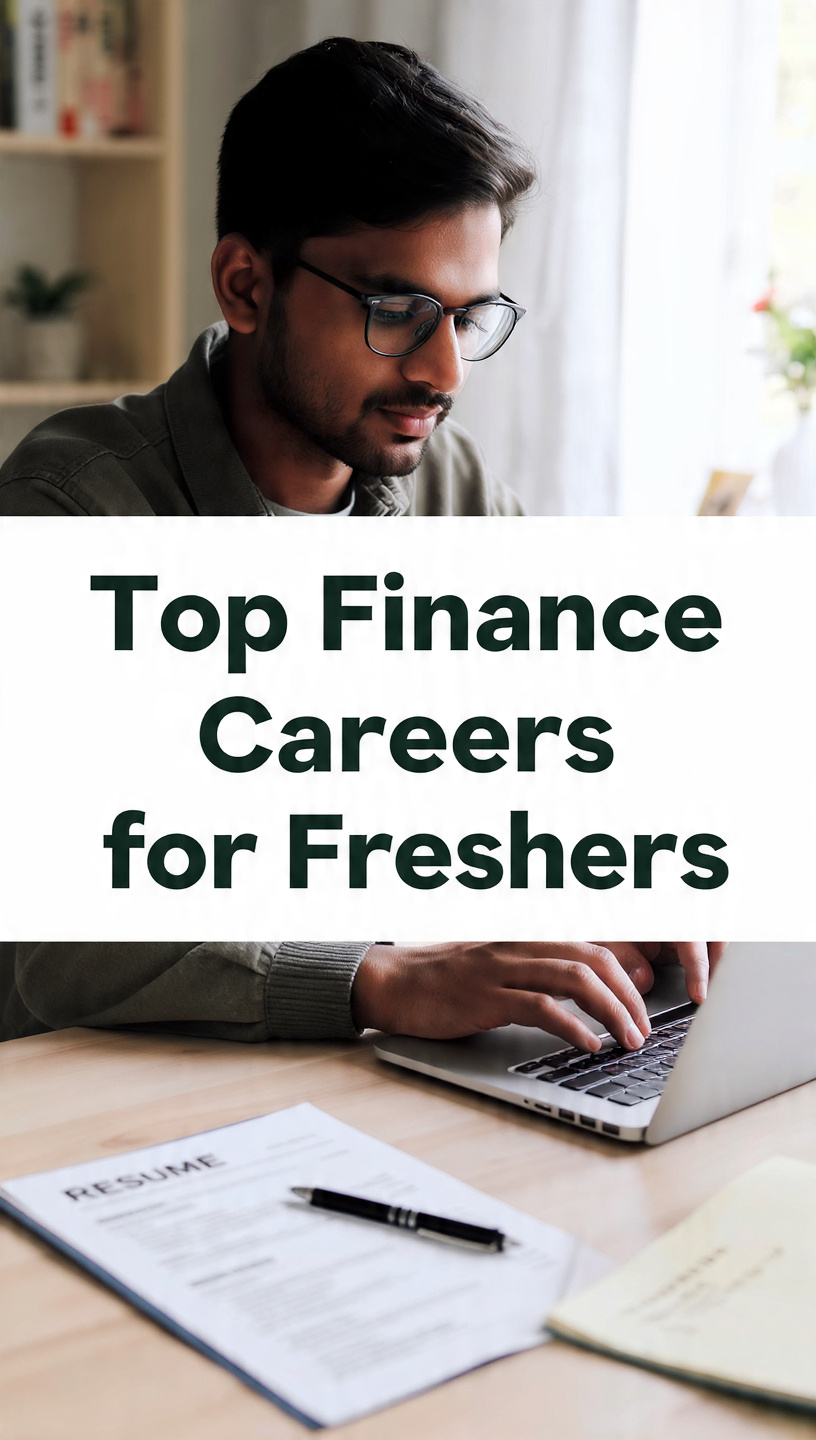 Finance Careers for Freshers