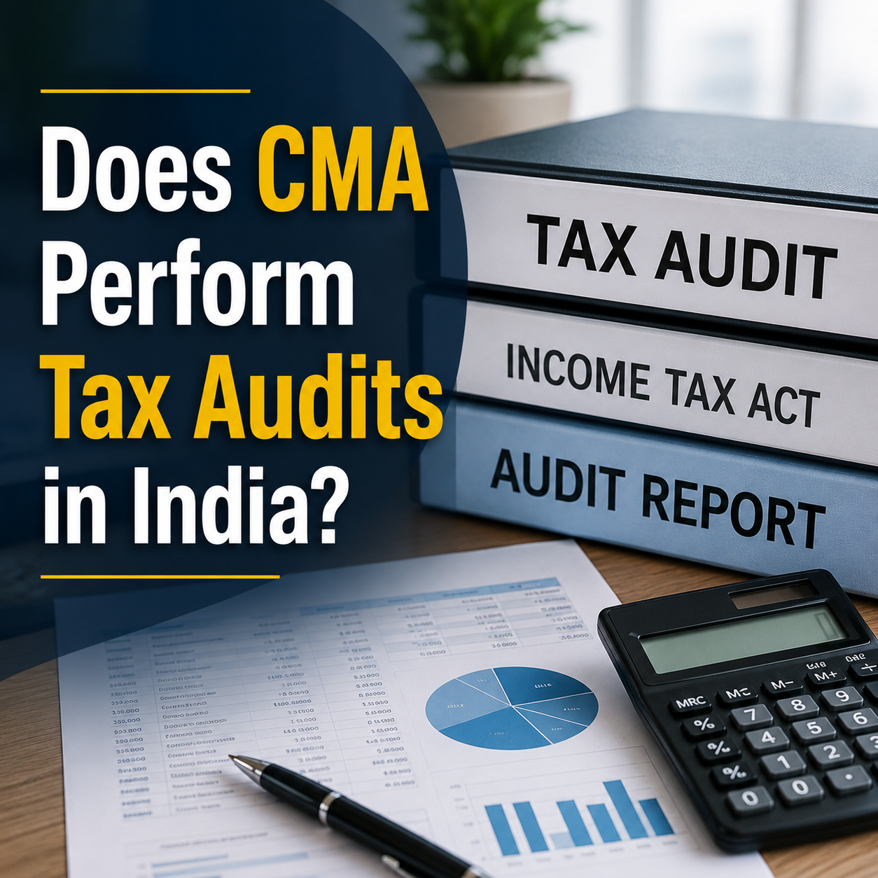CMA Tax Audit