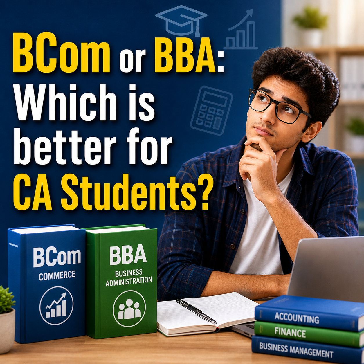 BCom or BBA